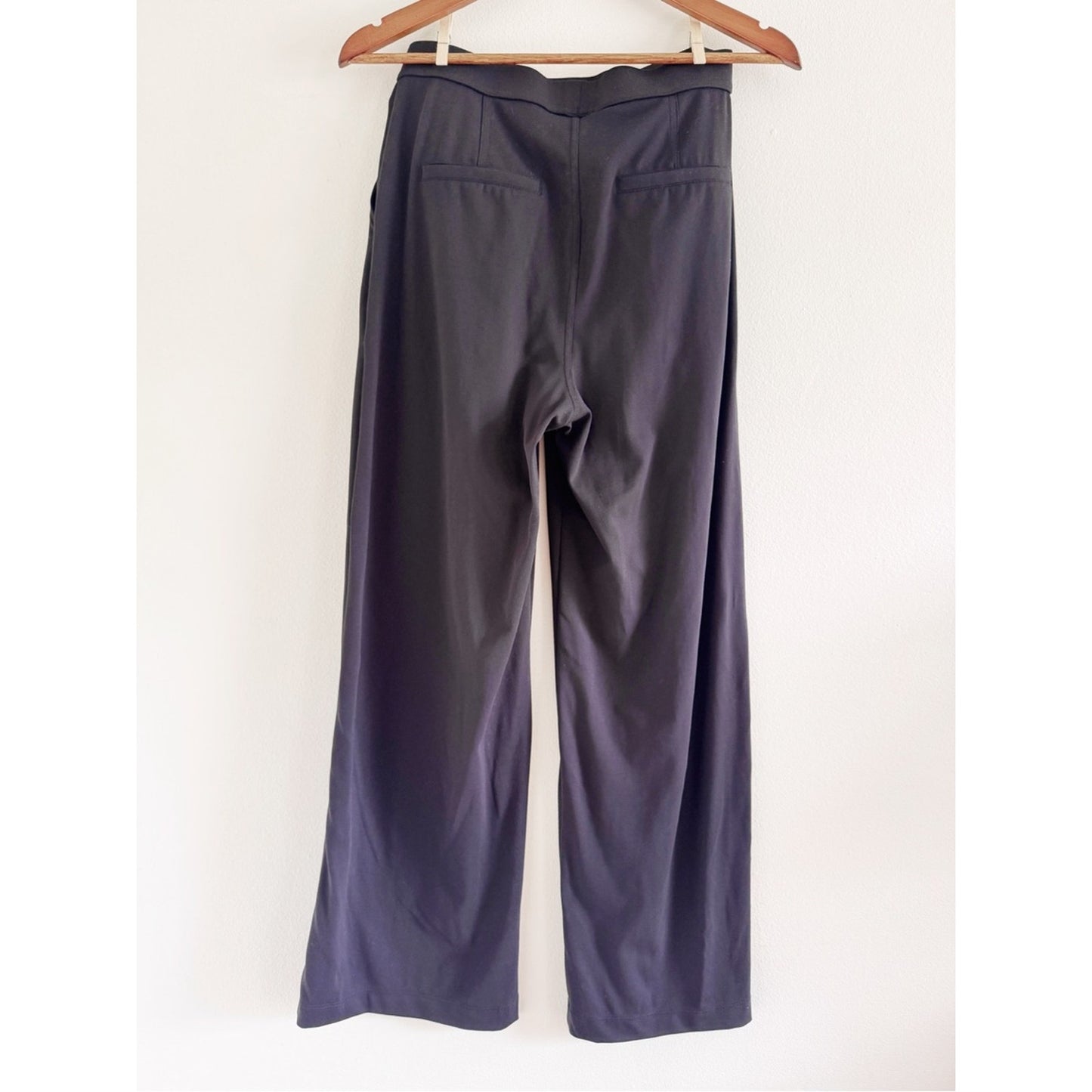 HALARA Wide-Leg Dress Pants in Black ~medium