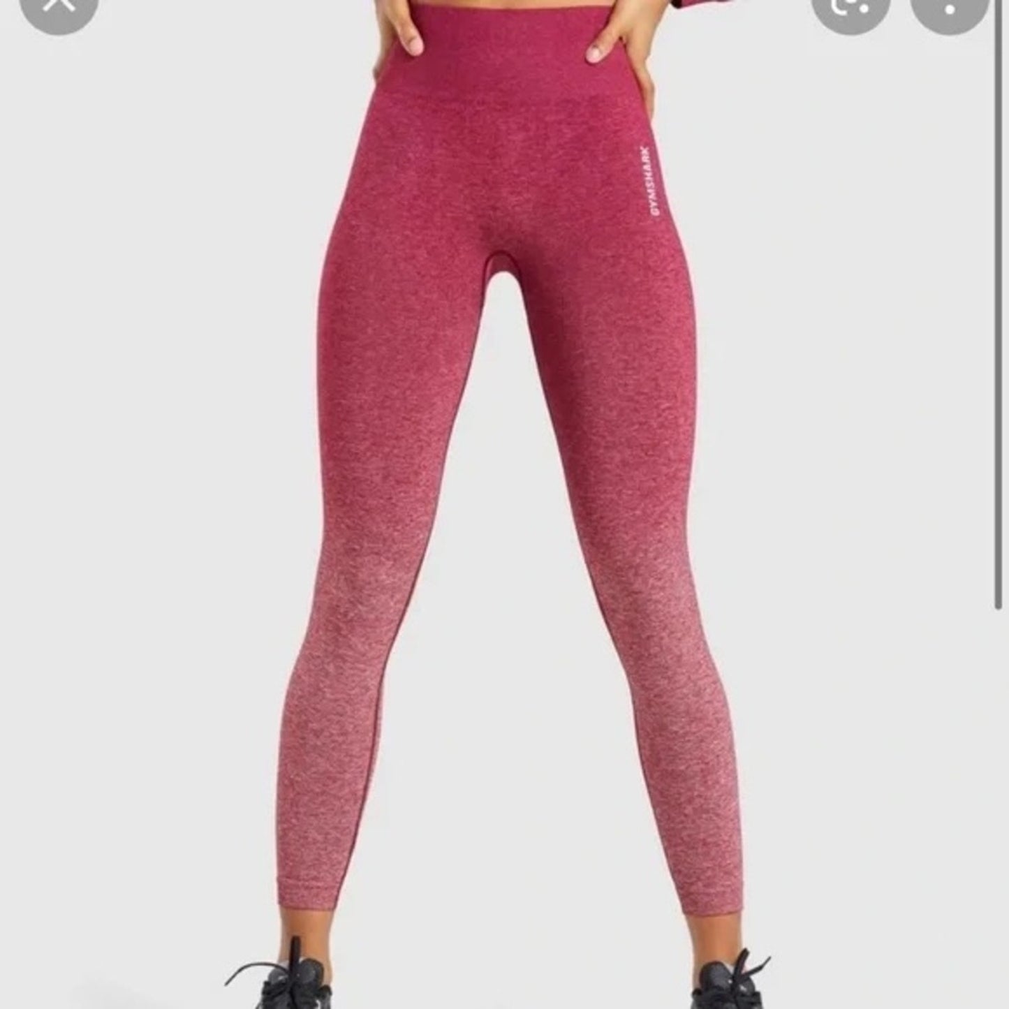 Gymshark adapt pink ombré leggings small