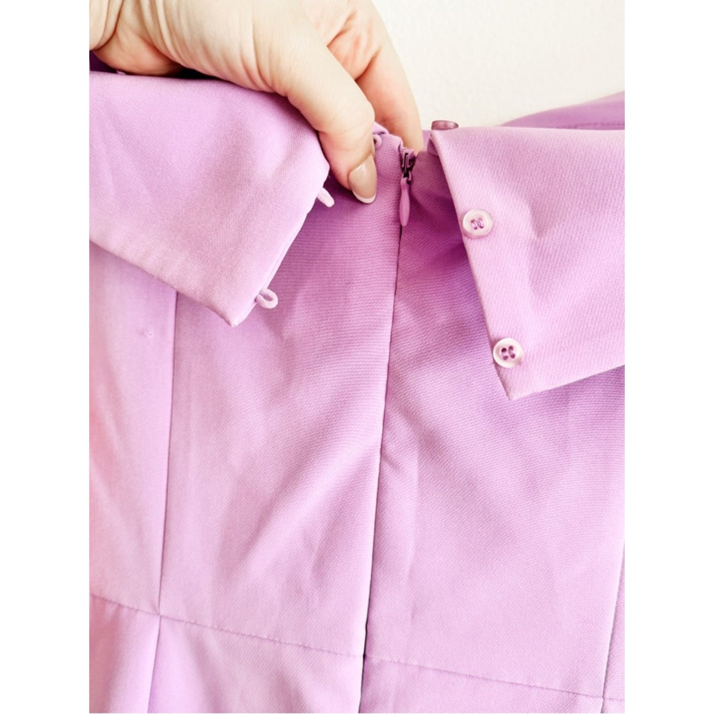 Gianni Bini Lavender Off-Shoulder Dress size 6 NWT
