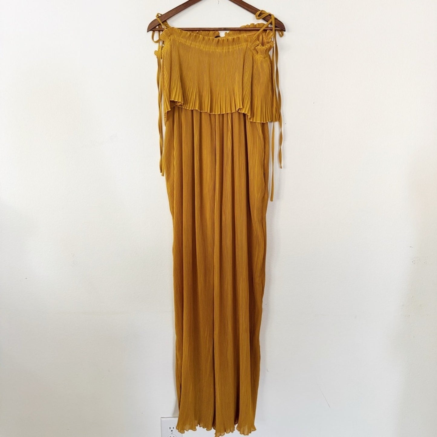Mable Mustard Yellow Jumpsuit Medium NWT