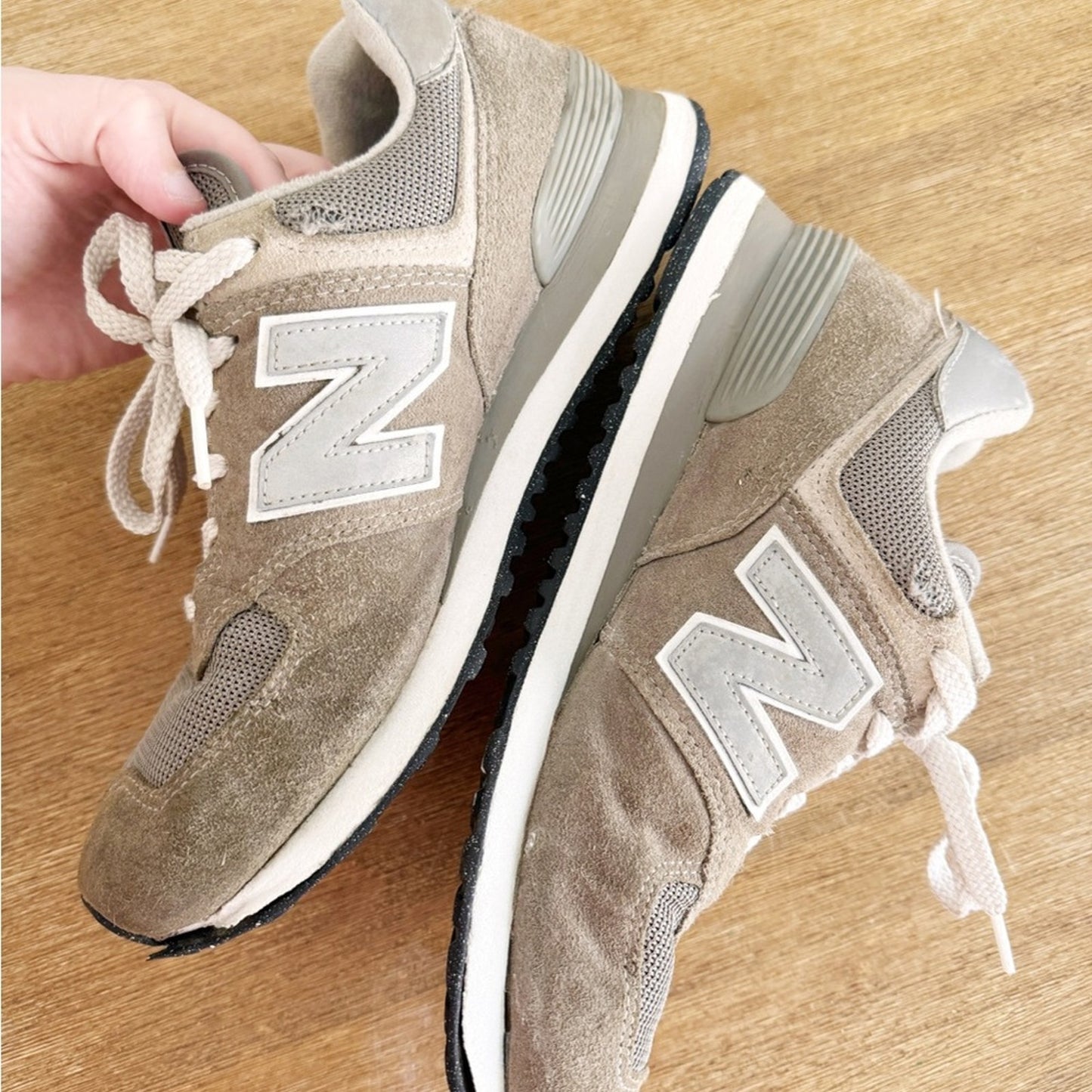 New Balance 574 in grey women’s 8