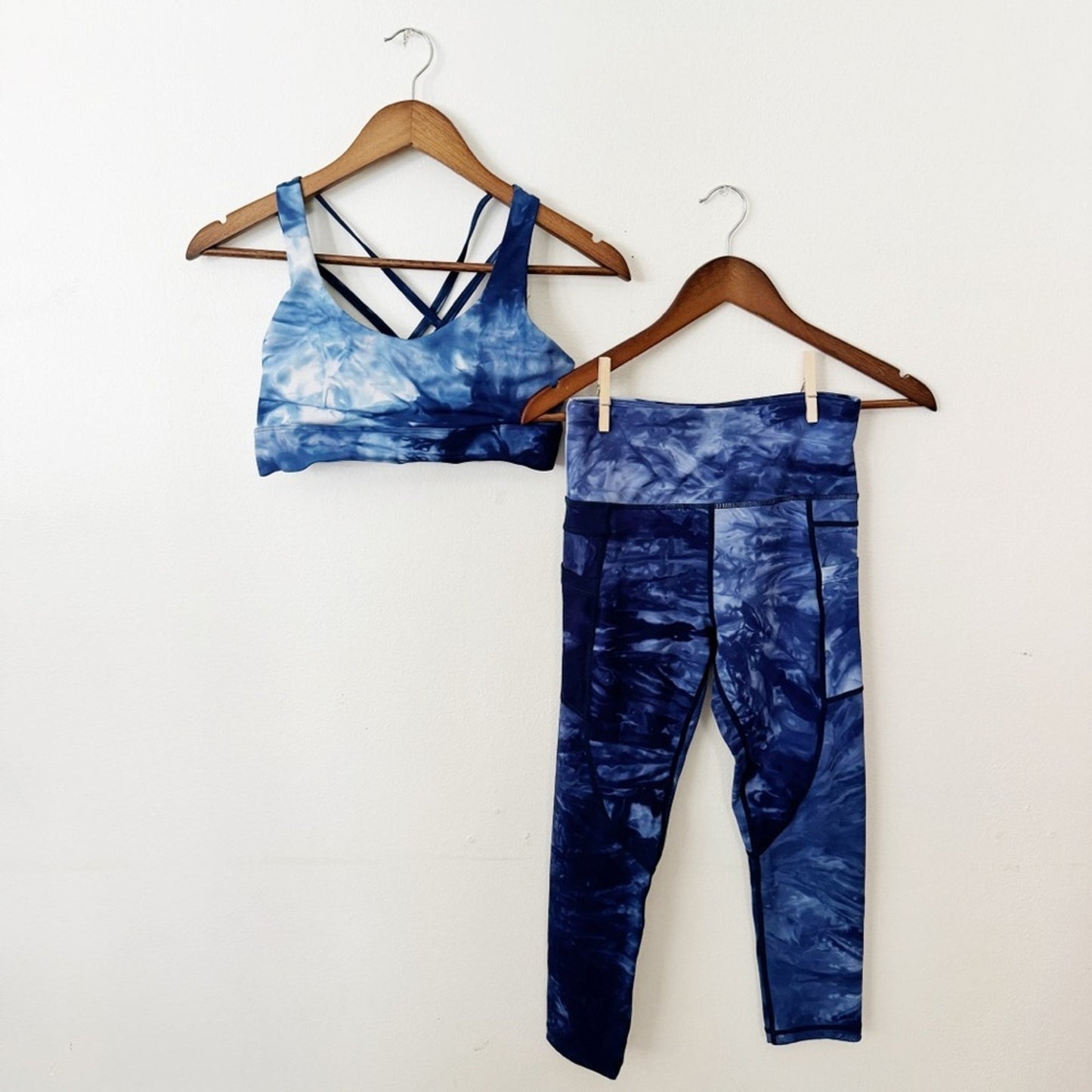 Zyia blue watercolor active SET 4/M