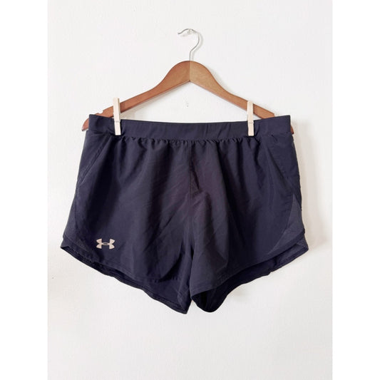 Under armour Women's Black Athletic Running Shorts large