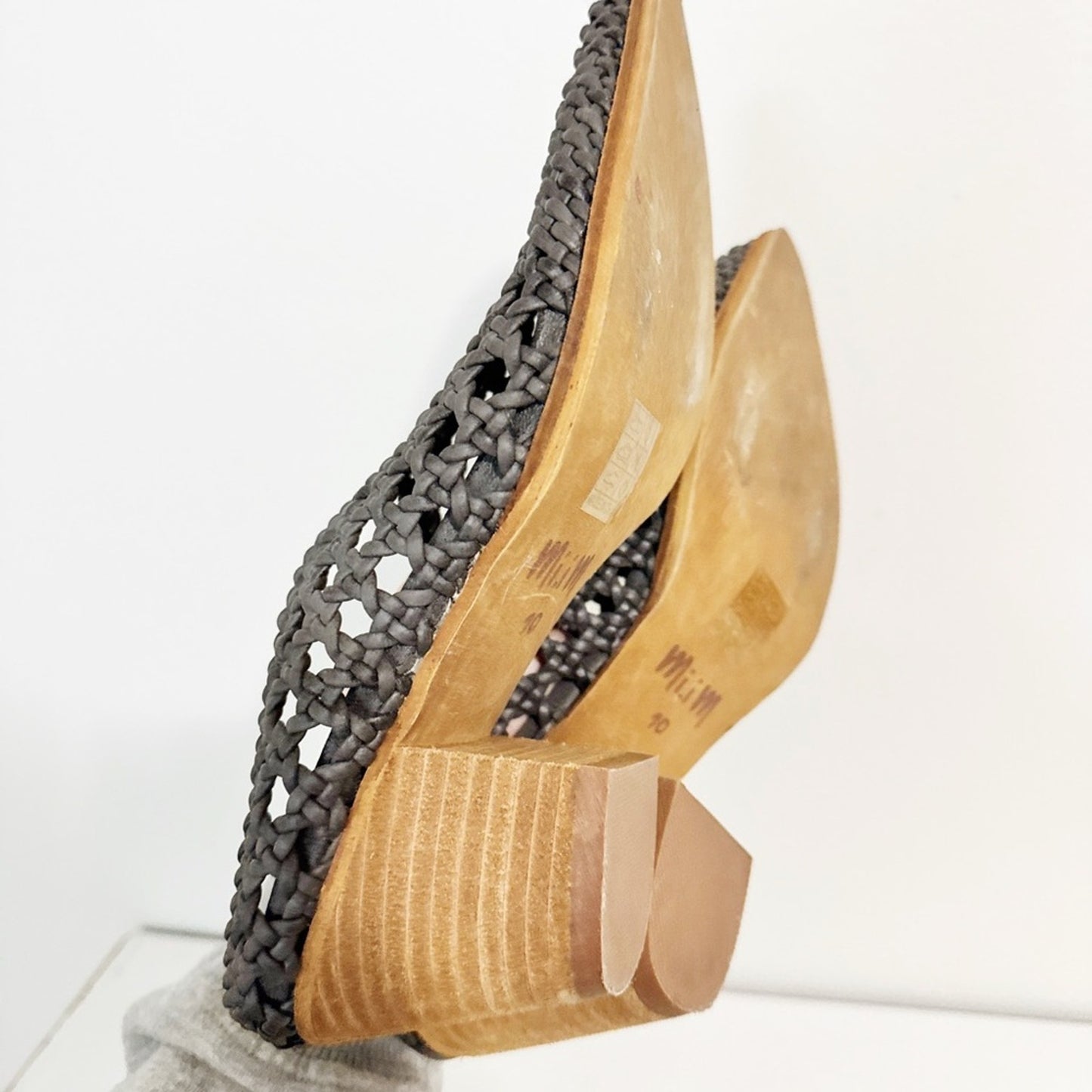 Mimi chunky heel mules women’s 10