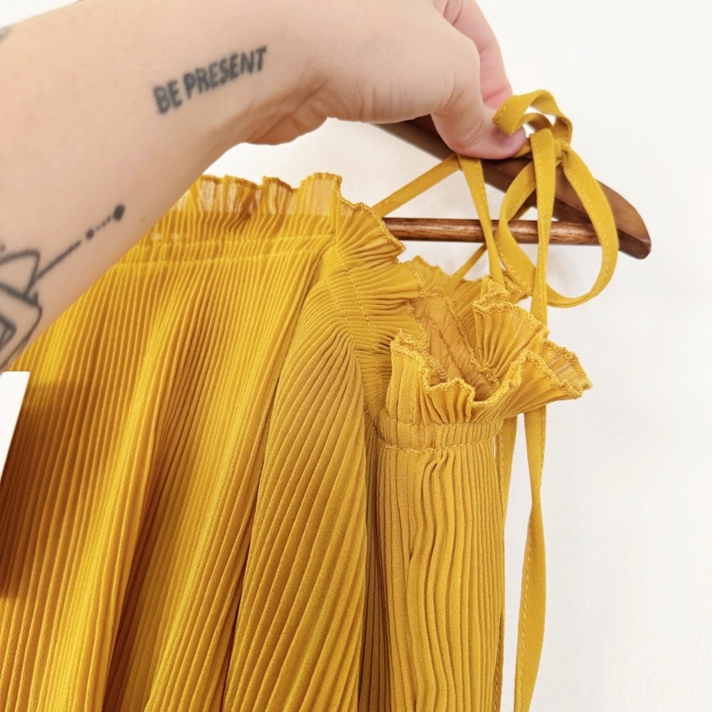 Mable Mustard Yellow Jumpsuit Medium NWT