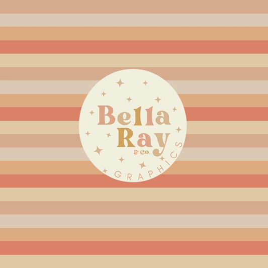 Peachy Stripes